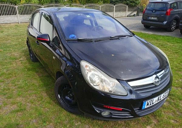 Opel Corsa cena 10000 przebieg: 218000, rok produkcji 2008 z Wieruszów małe 191